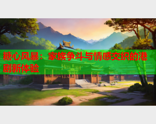 糖心风暴：家族争斗与情感交织的港剧新体验  第2张